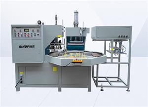 自動(dòng)轉(zhuǎn)盤(pán)式熔切取3合1高周波機(jī)